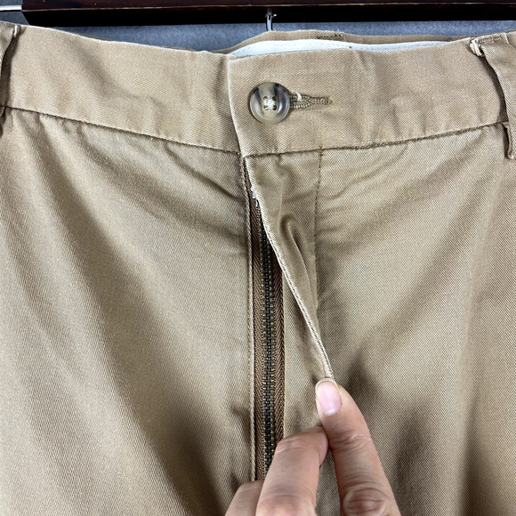 Polo Ralph Lauren Chino Pant Mens 36x34 Tan Stretch Classic Fit Twill Preppy - Picture 5 of 16